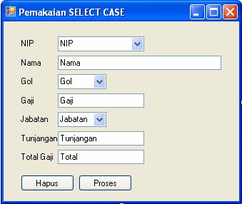 contoh program select case pada visual basic